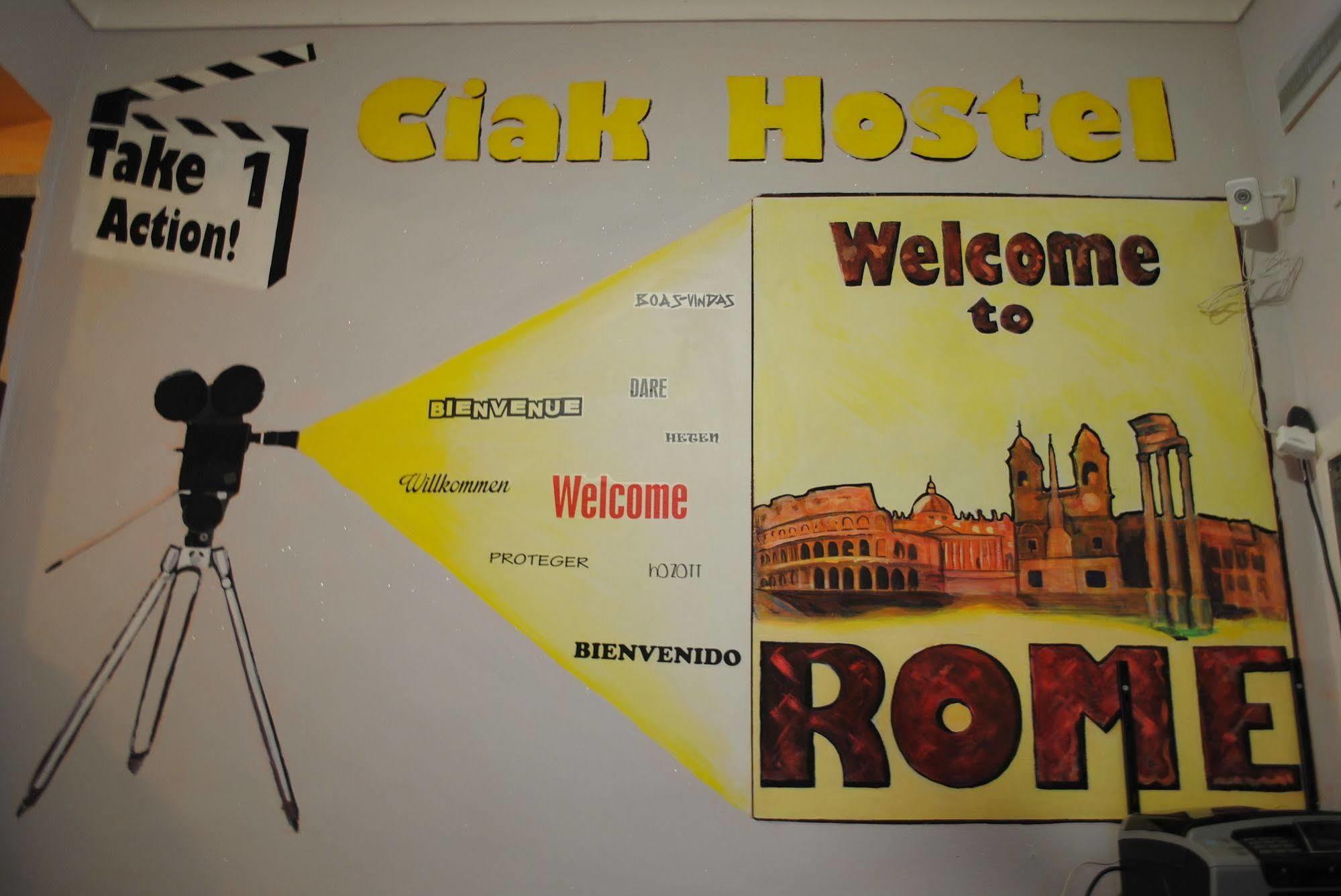 Ciak Hostel Рим Экстерьер фото